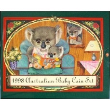 AUSTRALIA 1998 . BABY MINT SET . KOALA WITH TOKEN